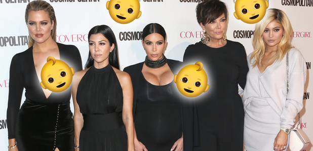 Kardashian Family Red Carpet Baby Edit 