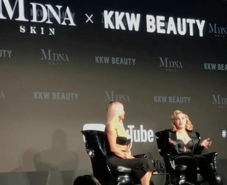 Kim Kardashian Madonna Beauty Talk Instagram