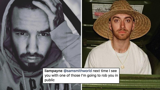 Liam Payne Sam Smith Instagram Comments