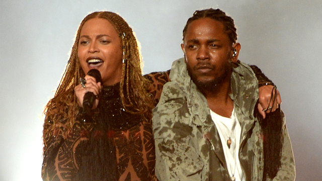 Beyonce & Kendrick Lamar at the BET Awards