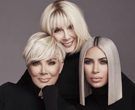 Kardashians Blonde Kris Jenner MJ Kim