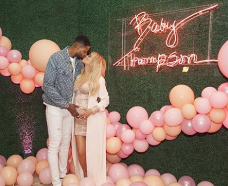 Khloe Kardashian Tristan Thompson Baby Shower Inst