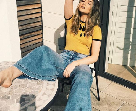 Perrie Edwards Sunbathing Instagram