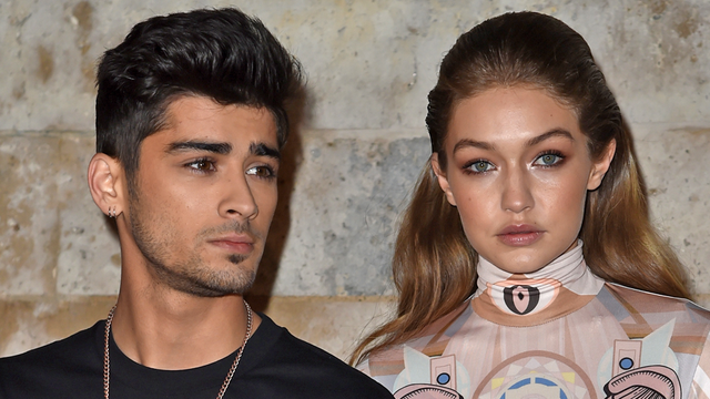 Zayn & Gigi Hadid at Paris Fashion Week