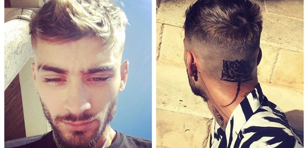 Zayn's new head tattoo