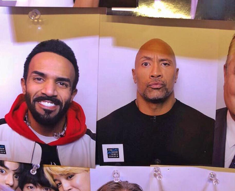 Craig David Dwayne Johnson On James Cordon