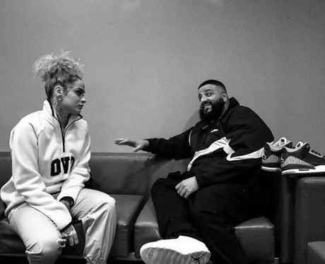 Dj Khaled Shares A Studio Snap With Kehlani This Weeks