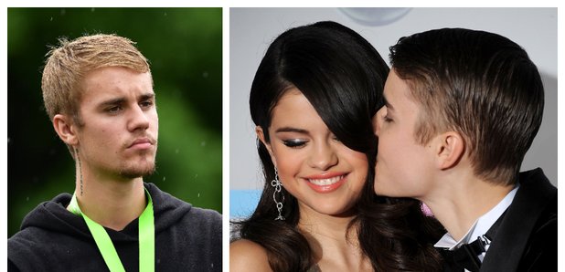 Justin Bieber and Selena Gomez 