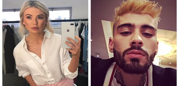 Georgia Toffolo and Zayn Malik