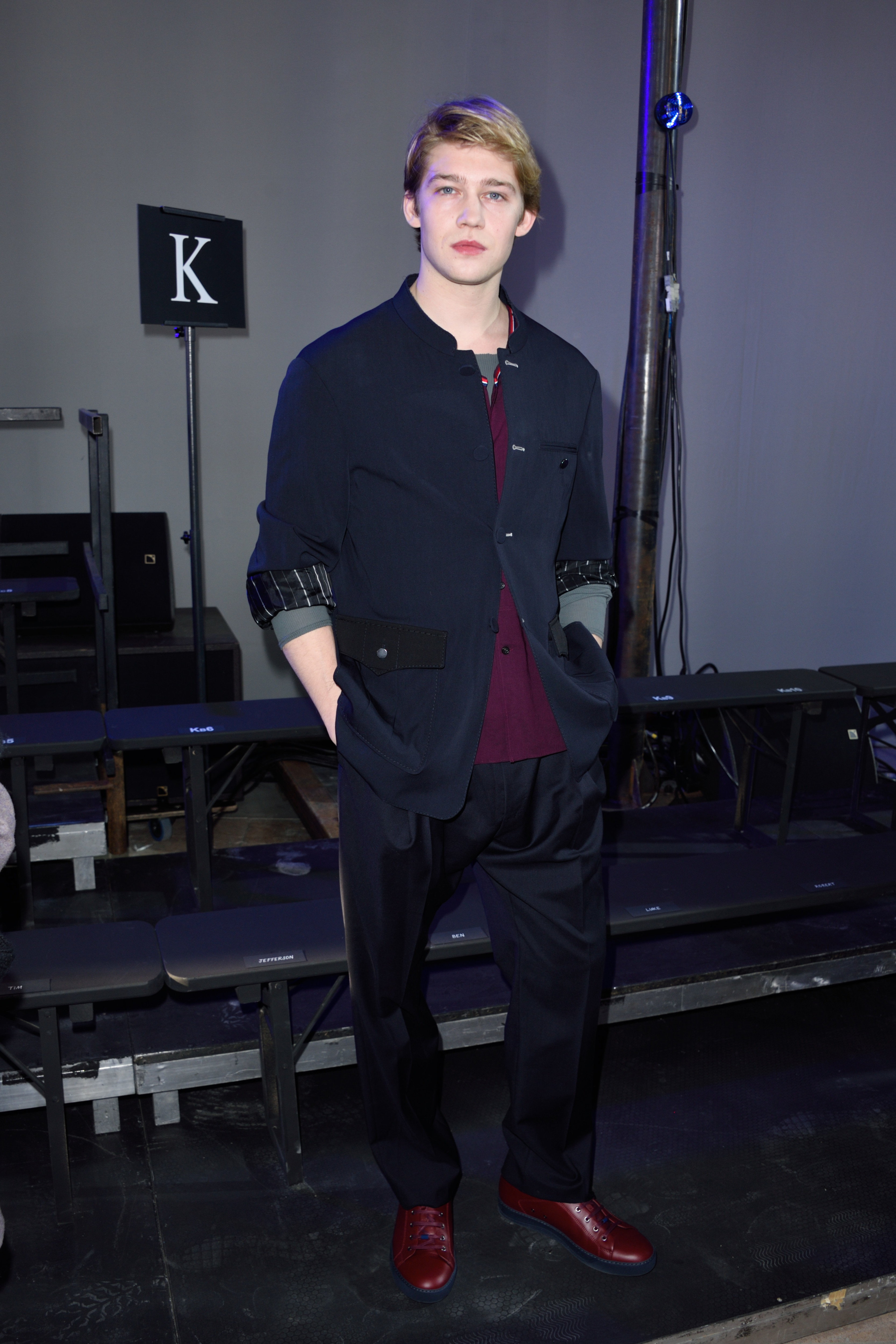 Joe Alwyn at Paris Fashion Week 2017