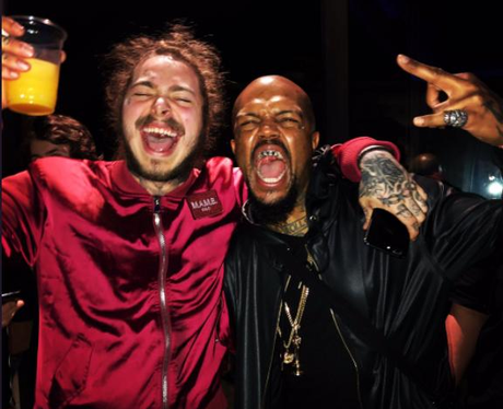 Post Malone Drinking Twitter