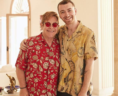Sam Smith Elton John Instagram