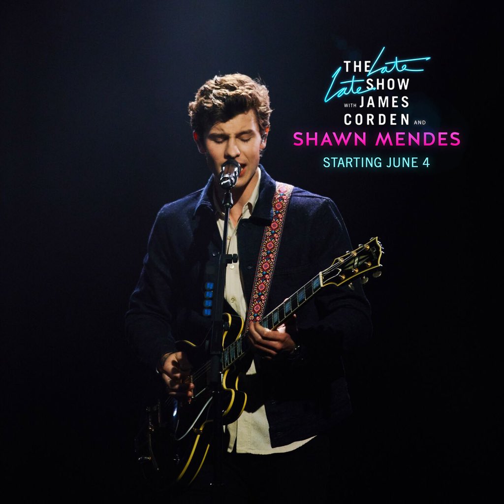 Shawn Mendes Late Late Show