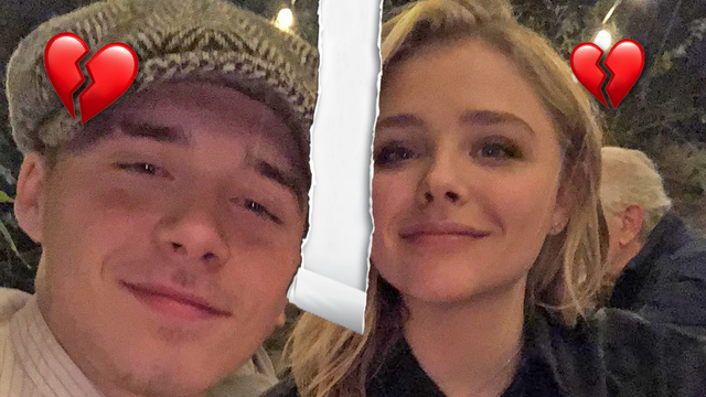 Brooklyn Beckham Chloe Grace Moretz Kissing Instagram