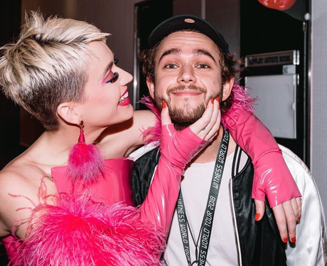 Katy Perry Hanging Backstage With Zedd