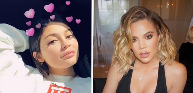 Kylie Congratulates Khloe Via Snapchat Filter Asse