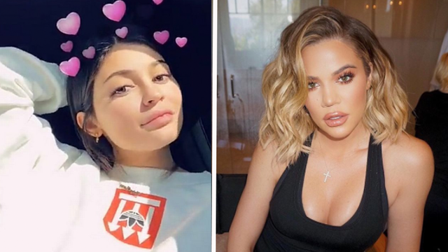 Kylie Congratulates Khloe Via Snapchat Filter Asse