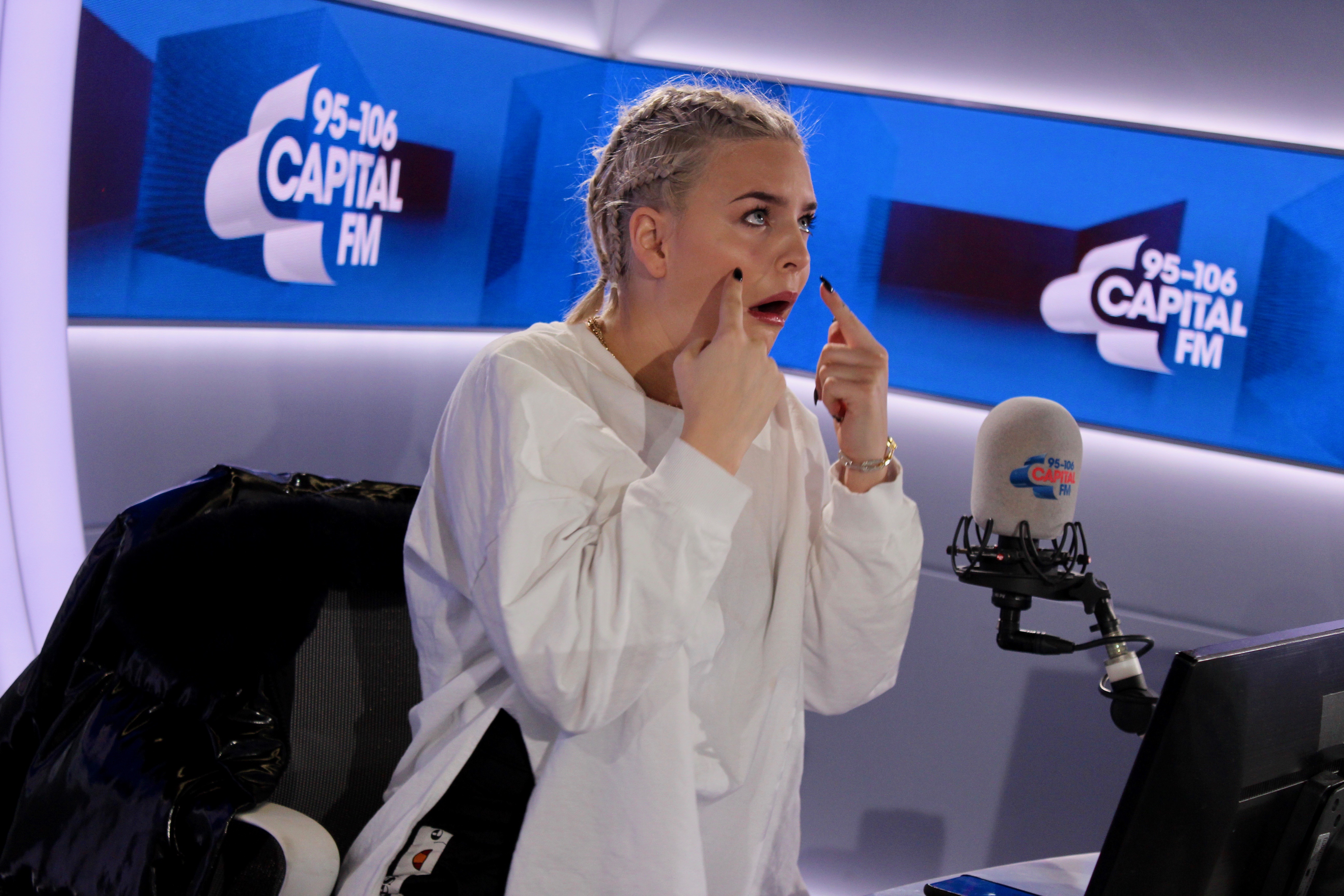 Anne-Marie with Capital FM