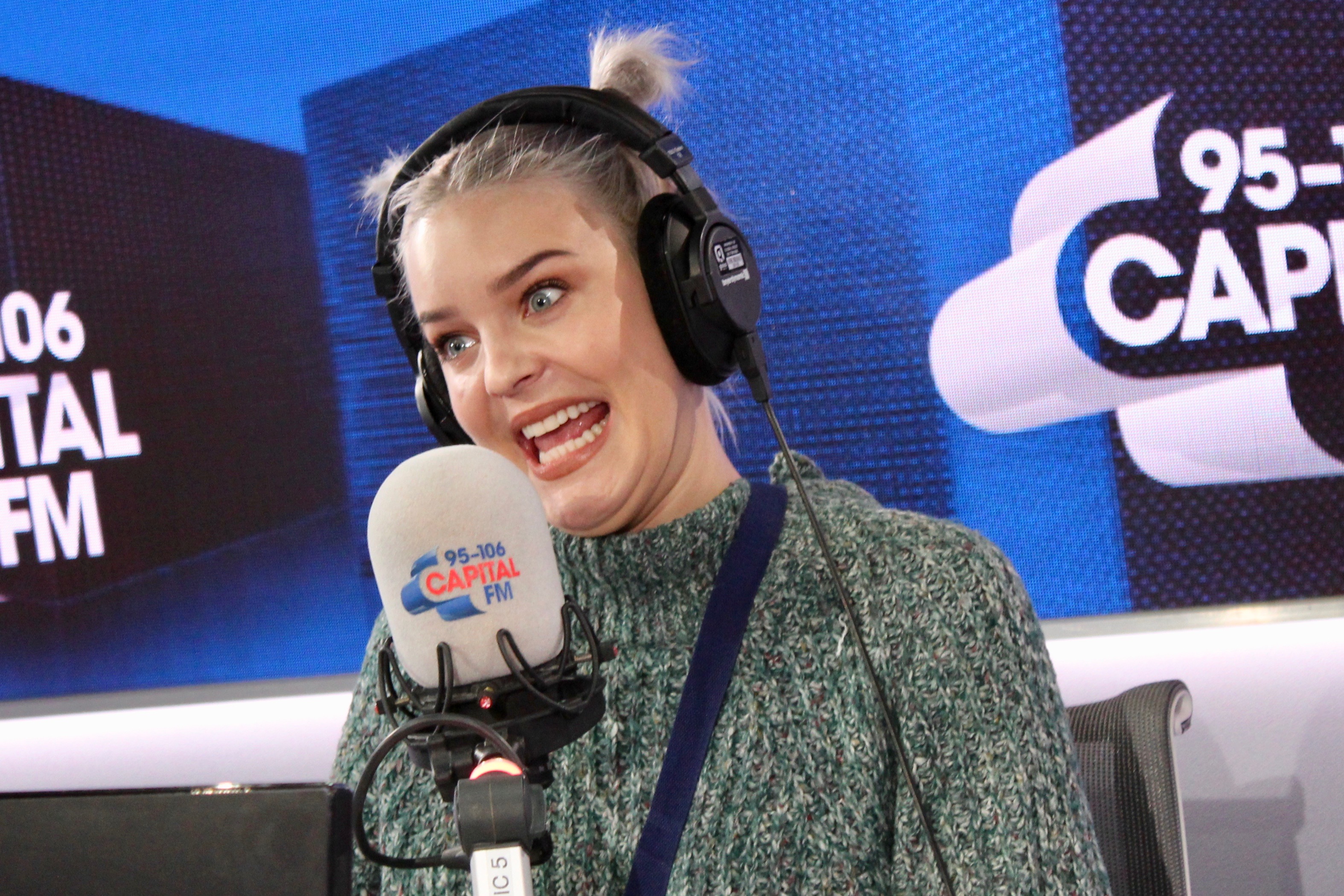 Anne-Marie with Capital FM