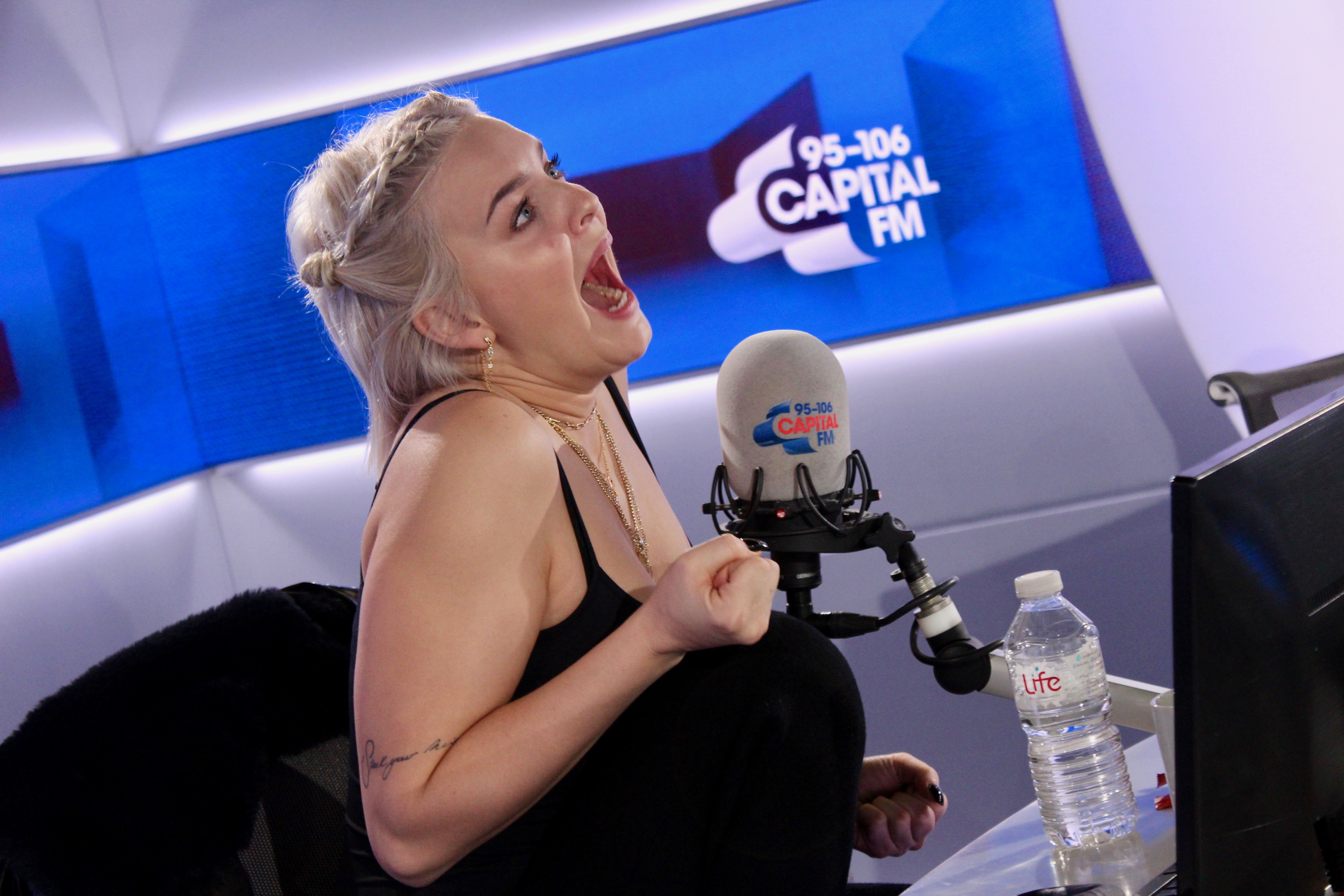 Anne-Marie with Capital FM