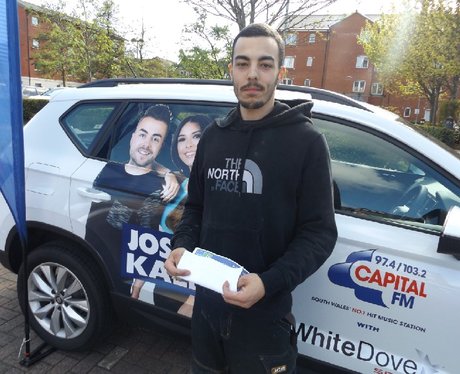 Drive in and Win with White Dove Seat