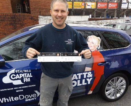 Drive in and Win with White Dove Seat