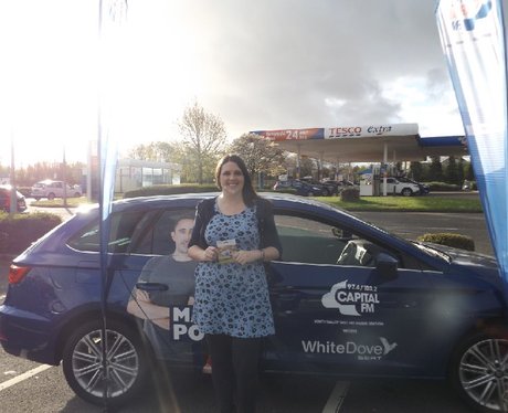 Drive in and Win with White Dove Seat