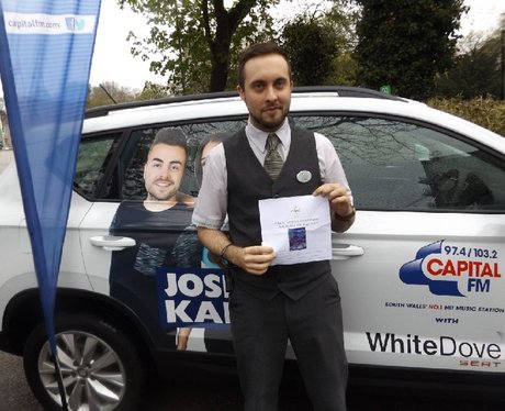 Drive in and Win with White Dove Seat
