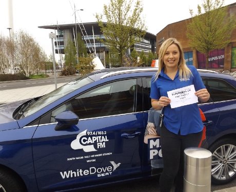 Drive in and Win with White Dove Seat