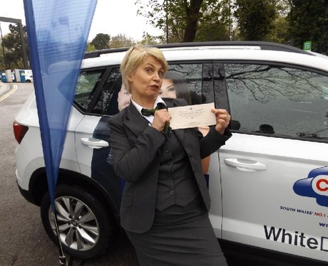Drive in and Win with White Dove Seat