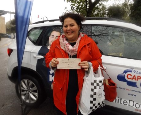 Drive in and Win with White Dove Seat