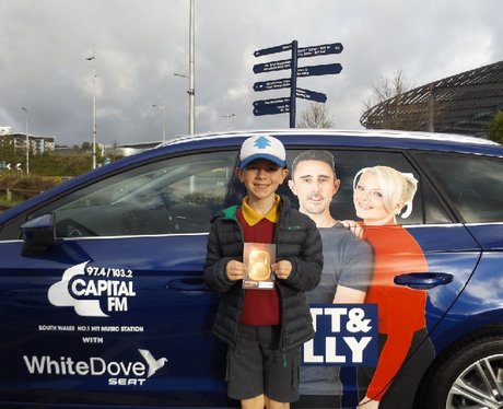 Drive in and Win with White Dove Seat