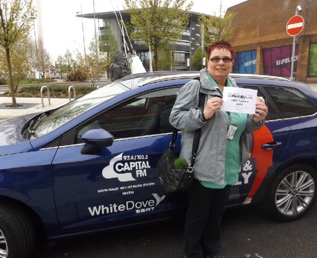 Drive in and Win with White Dove Seat