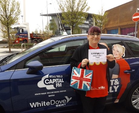 Drive in and Win with White Dove Seat