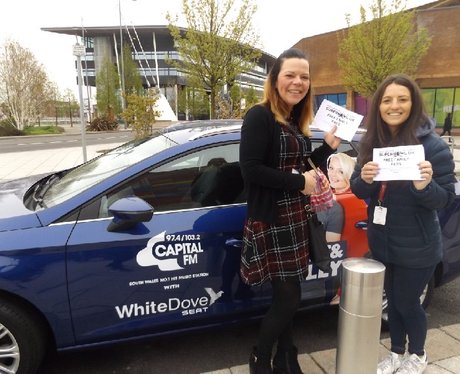 Drive in and Win with White Dove Seat