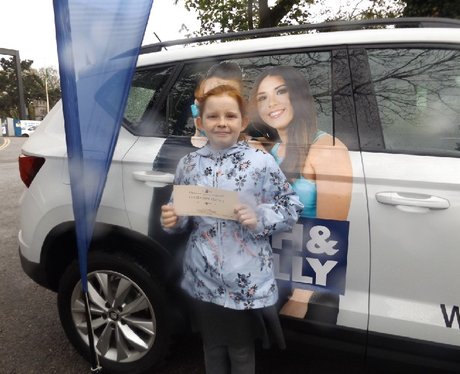 Drive in and Win with White Dove Seat