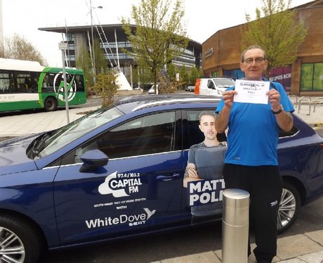 Drive in and Win with White Dove Seat