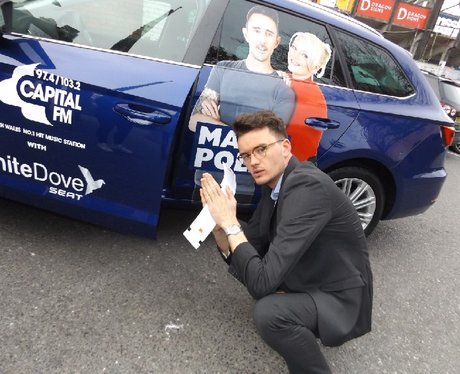 Drive in and Win with White Dove Seat