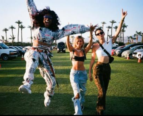 Kendall And Hayley Baldwin Coachella