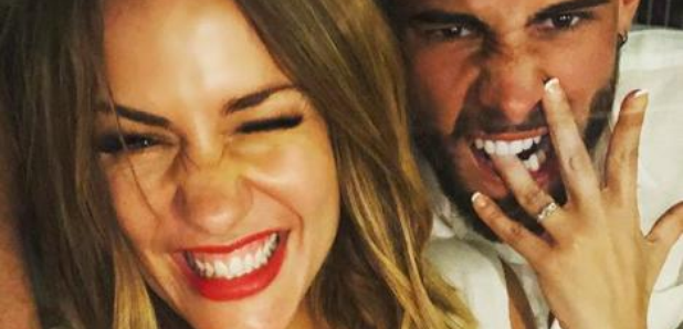 Caroline Flack and Andrew Brady engaged