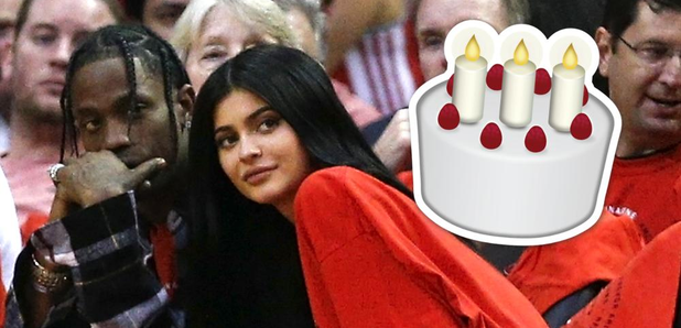 Kylie Jenner and Travis Scott Birthday Cake