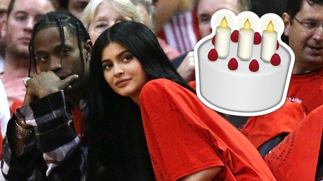 Kylie Jenner and Travis Scott Birthday Cake