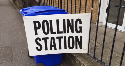 Polling station in Essex