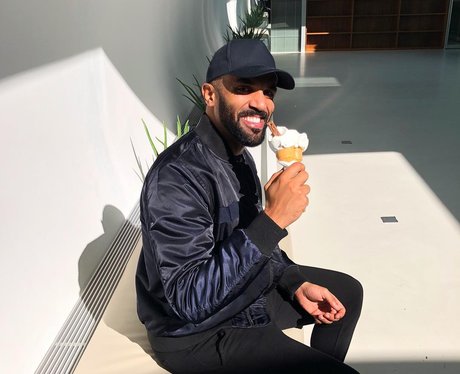 Craig David Eating Ice Cream