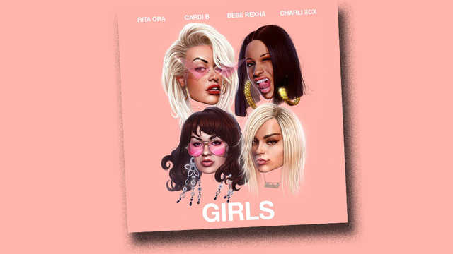 Rita Ora - 'Girls' Artwork
