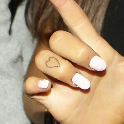 Ariana Grande Tattoo Finger Best Tattoo Ideas