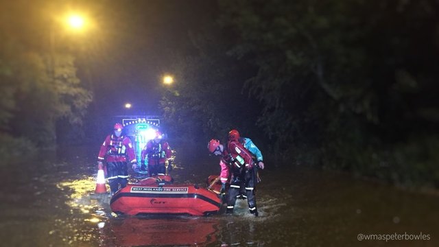 Flood Birmingham Rescue May 2018