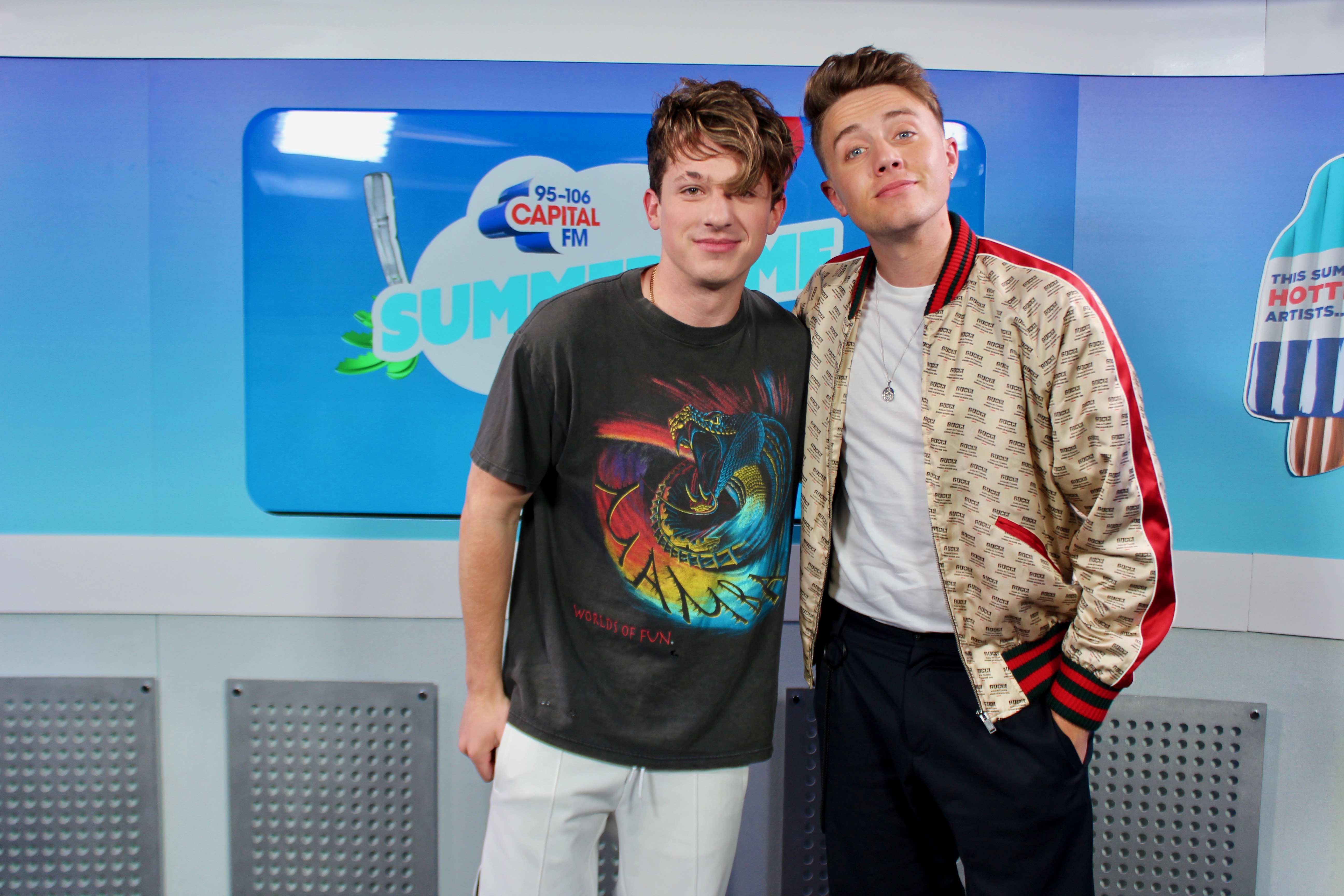 Charlie Puth Roman Kemp Summertime Ball 2018