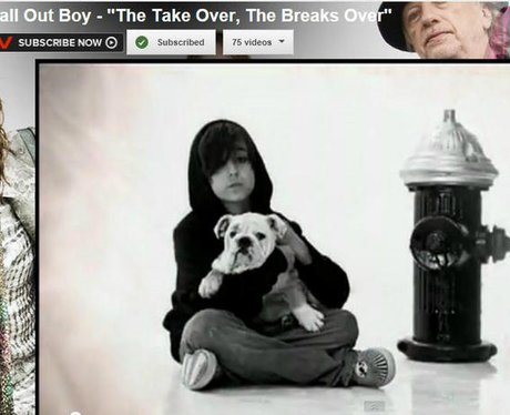 Alex Wolff in Fall Out Boy's The Take Over, The Br