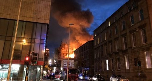 Glasgow art school mackintosh fire 2018